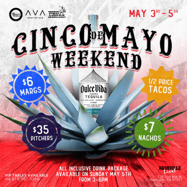 CINCO DE MAYO @ AVA ROOFTOP BAR