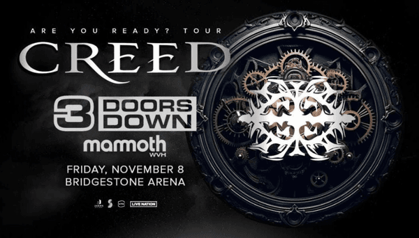 Creed - Are You Ready? Tour