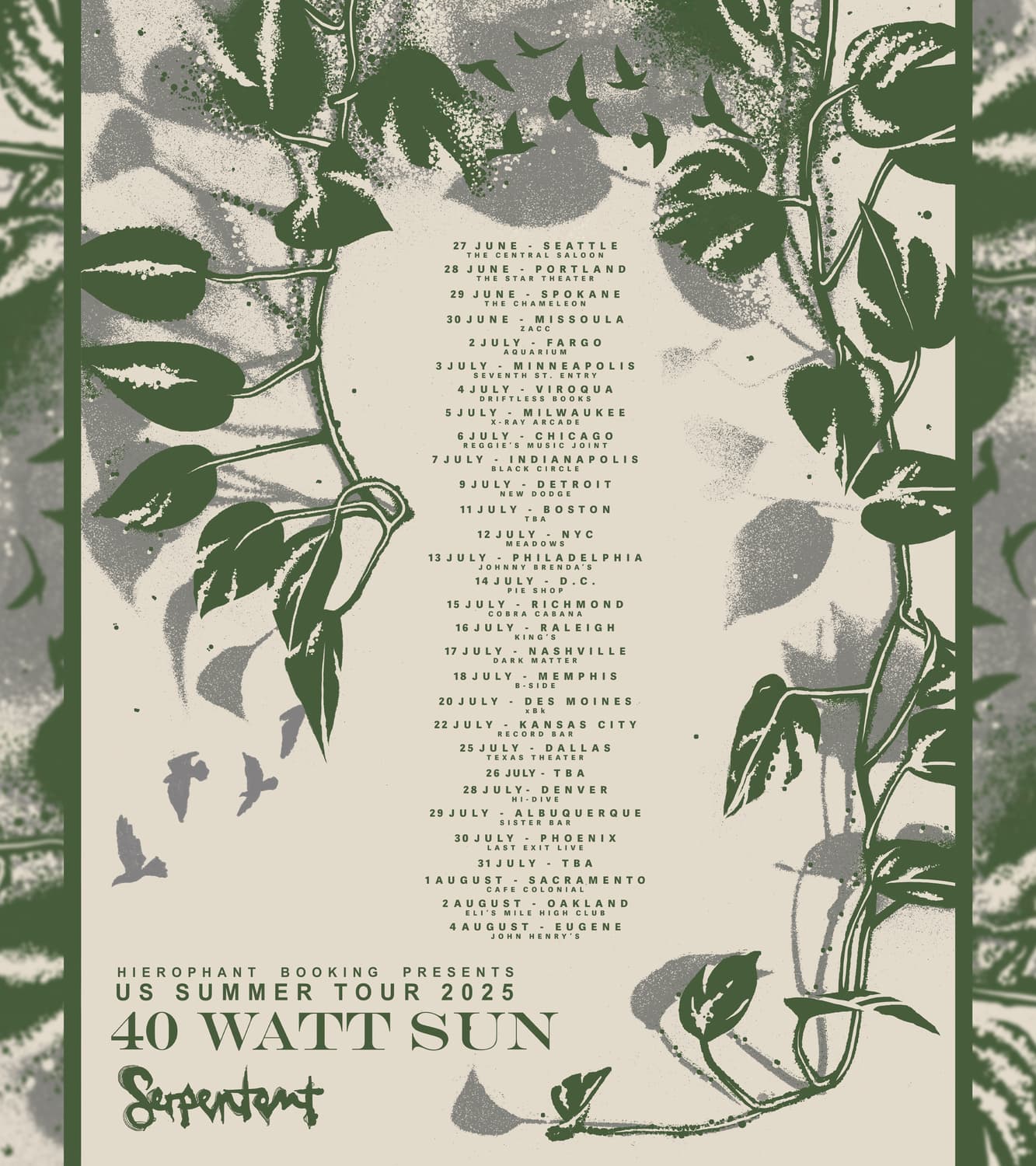 40 Watt Sun // Serpentent // Dan Spencer