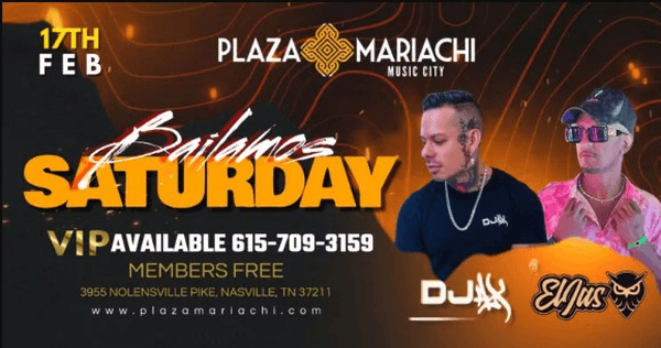 Bailamos with DJ El Jas and DJ Ax at Plaza Mariachi