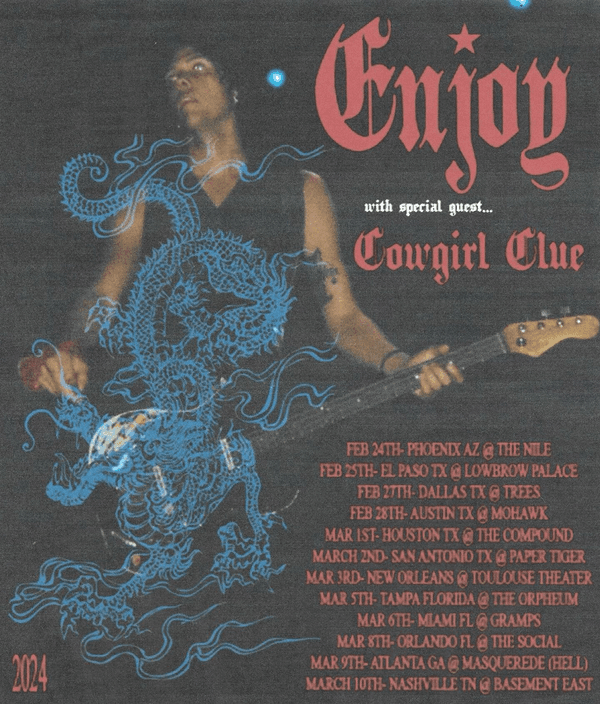 Enjoy w/ Cowgirl Clue