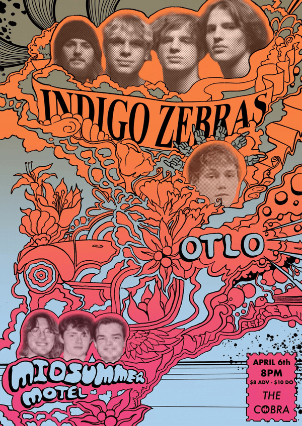 Indigo Zebras // Otlo // Midsummer Motel