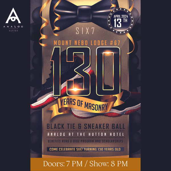 Mount Nebo Black Tie & Sneaker Ball: 130 Years of Masonry