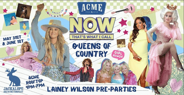 Now That's What I Call Queens of Country! Lainey Wilson Pre-Parties