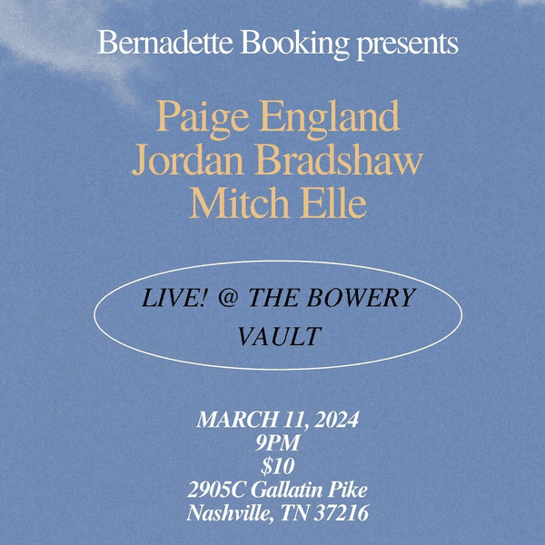 Paige England // Jordan Bradshaw // Mitch Elle