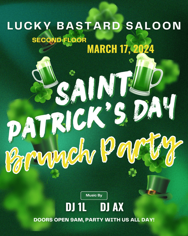 Saint Patrick's Day Brunch Party