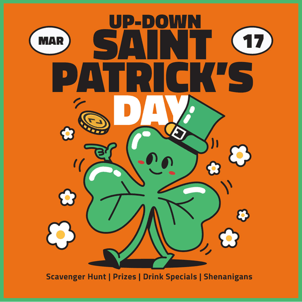 Up-Down St Patrick's Day