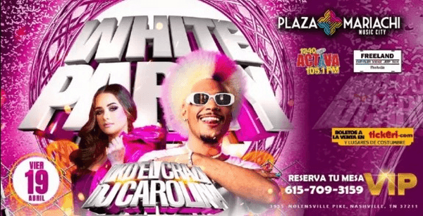 WHITE PARTY with DJ Carolina and Kiko El Crazy