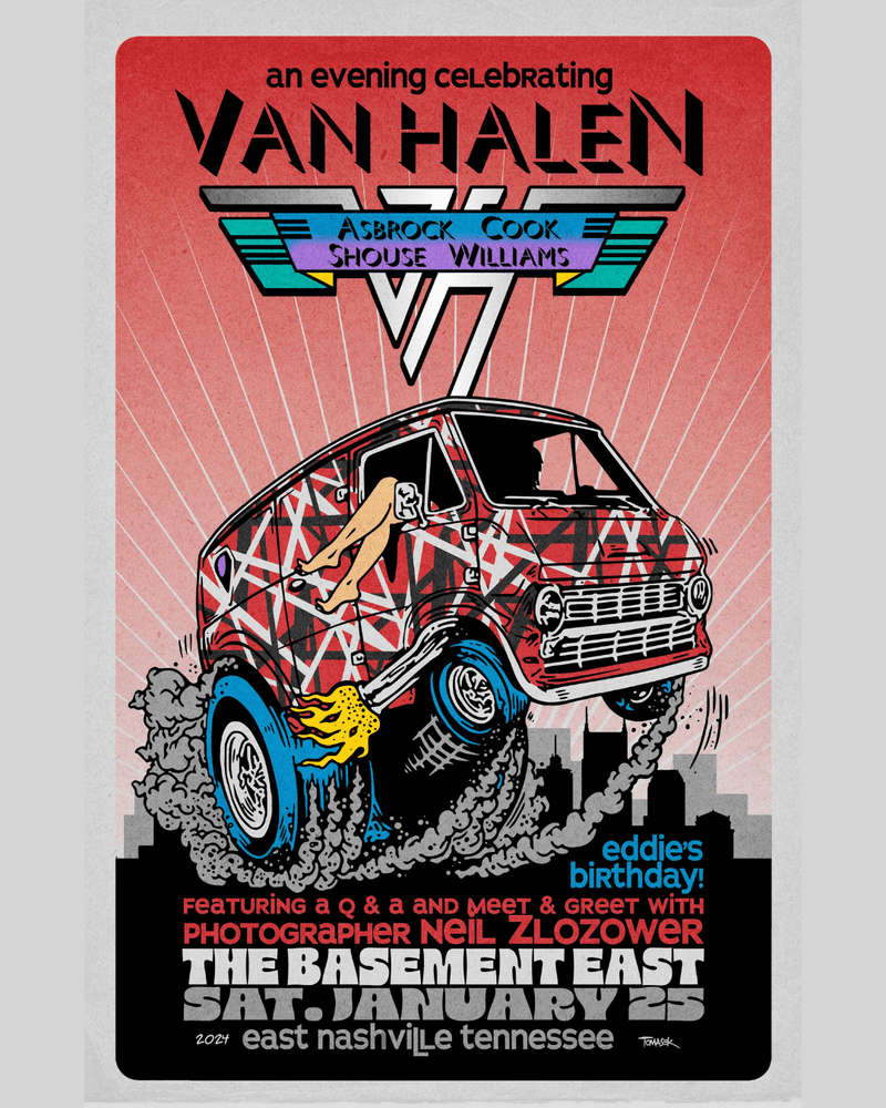 A Van Halen Celebration w/ Neil Zlozower, Jeremy Asbrock, Ryan Spencer Cook, Philip Shouse & Christopher Williams