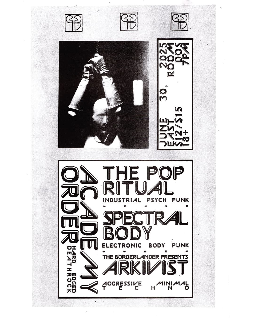 Academy Order // The Pop Ritual // Spectral Body // Arkivist