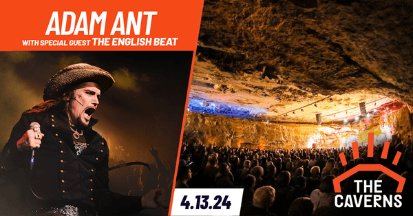 Adam Ant in The Caverns with The English Beat