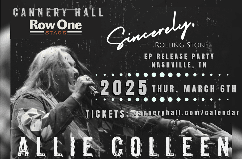 Allie Colleen - North America Tour