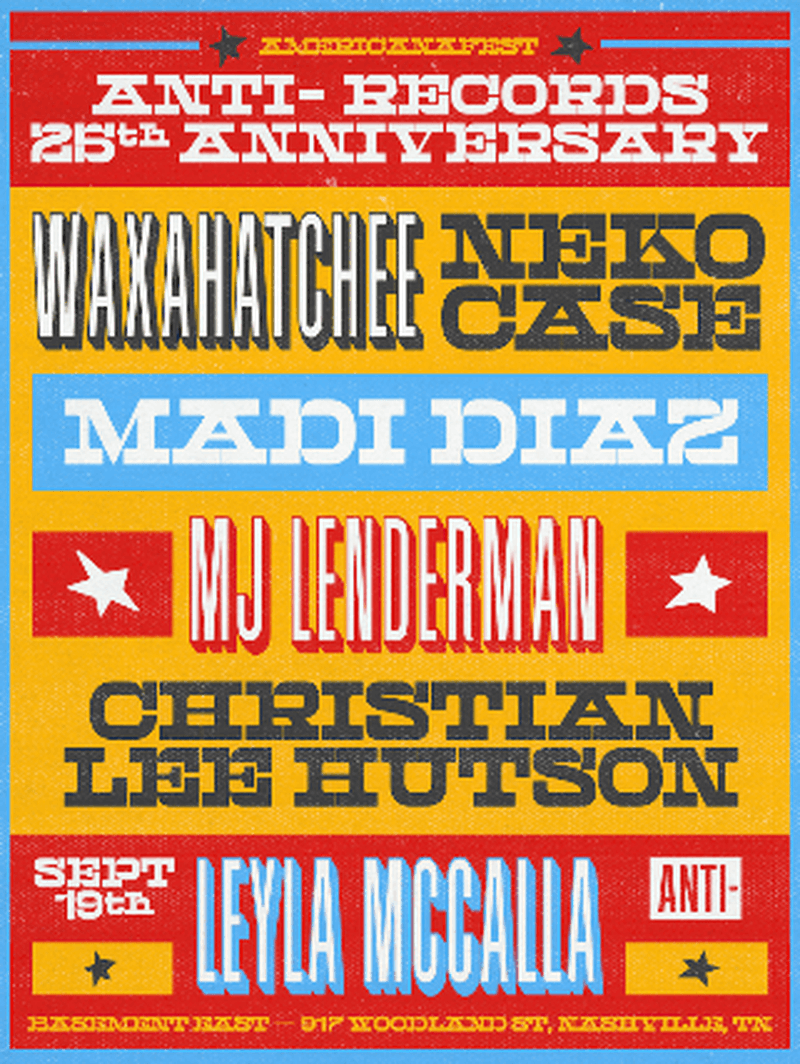 AMERICANAFEST: ANTI-Records 25th Anniversary Showcase