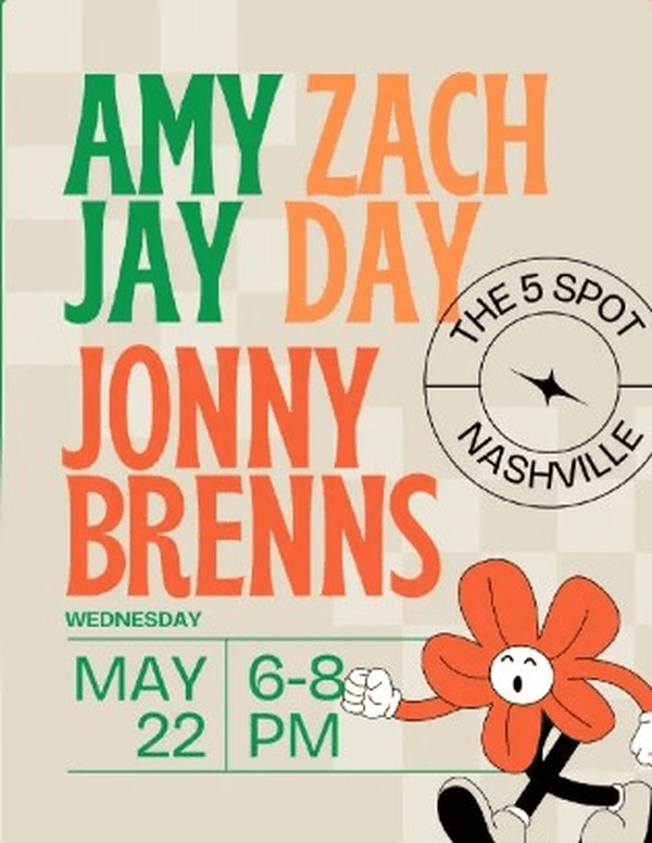 Amy Jay, Zach Day, Jonny Brenns