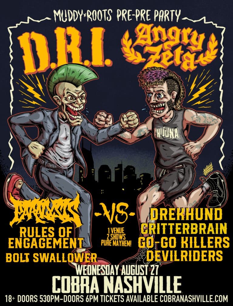 Angry Zeta // Drekhund // Critterbrain // Go-Go Killers // Devilriders
