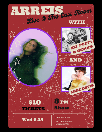 ARREIS // All Poets & Heroes // Abby Davis