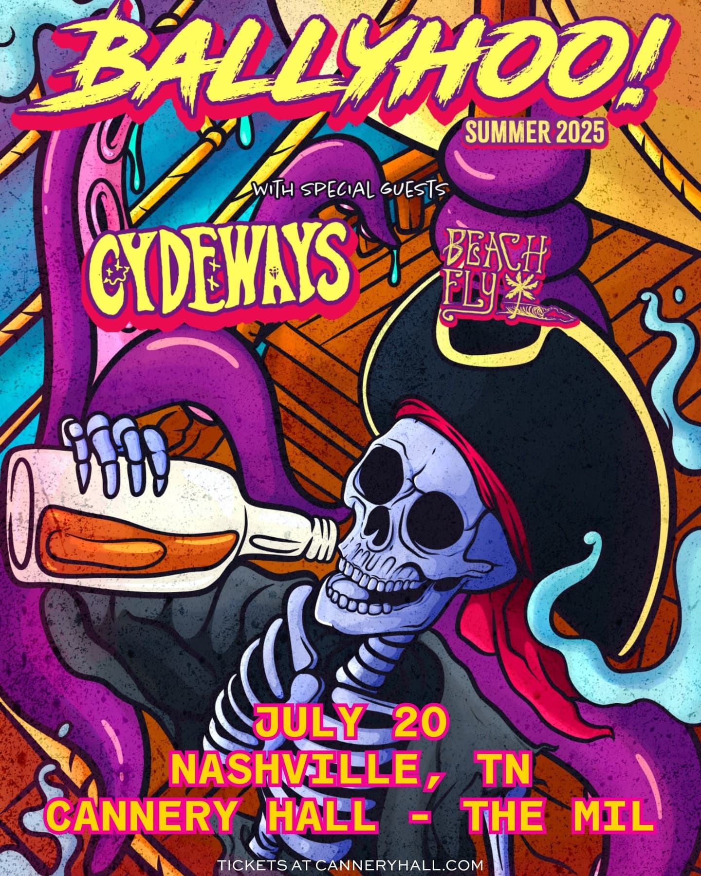 BALLYHOO! // CYDEWAYS // Beach Fly