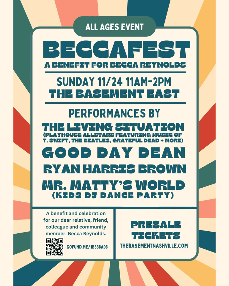 Beccafest: A Benefit for Becca Reynolds