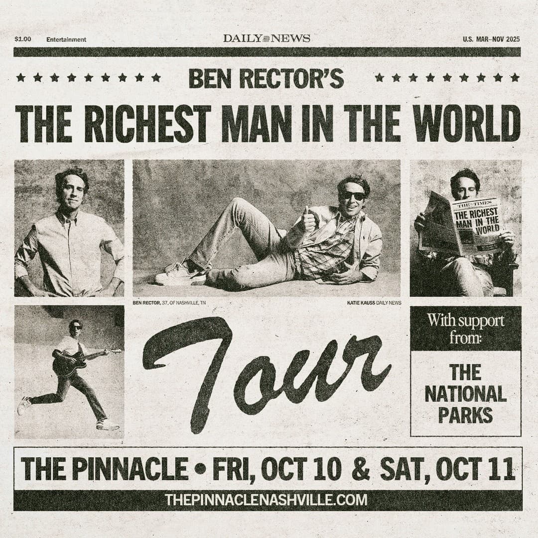 Ben Rector // The National Parks - NIGHT 2