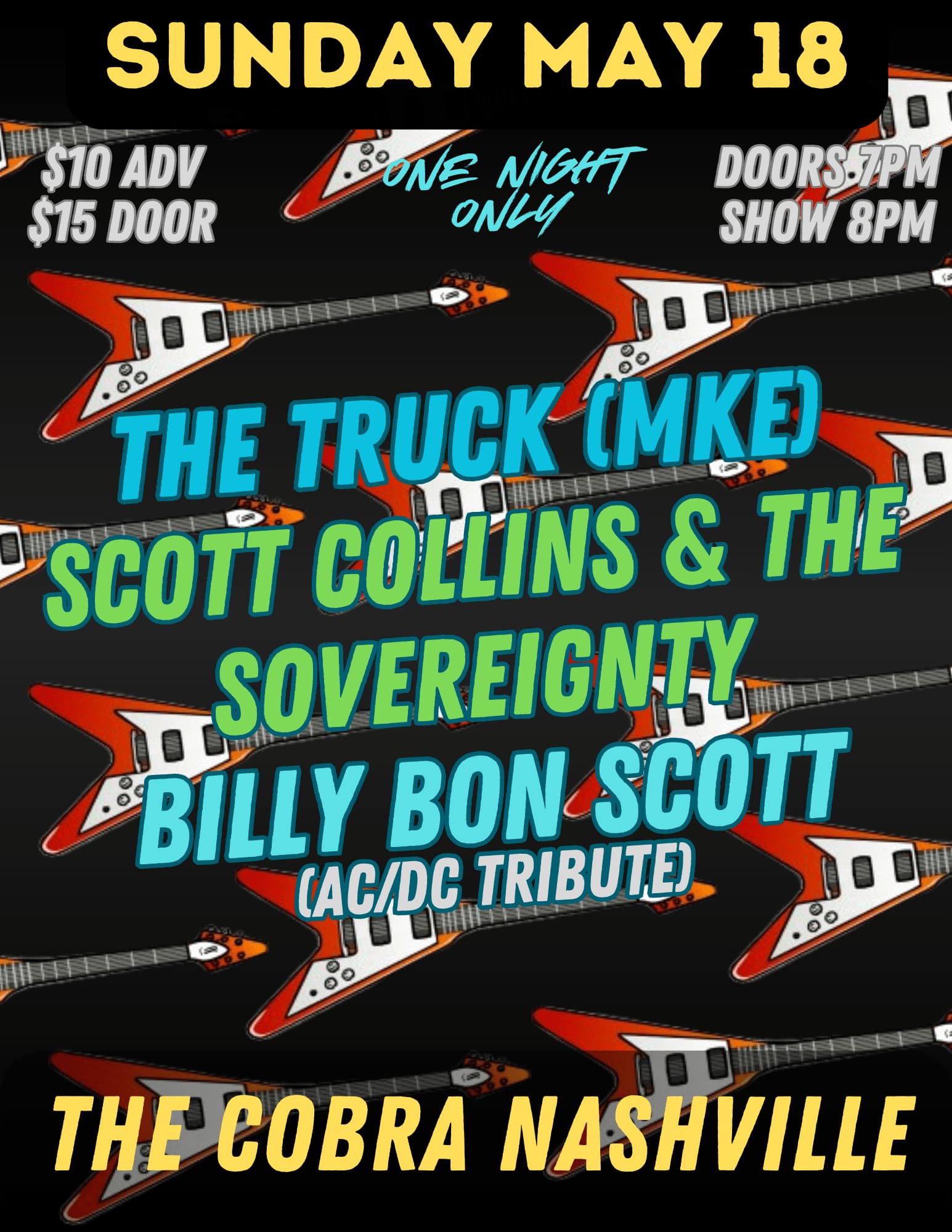 Billy Bon Scott (AC/DC Tribute) // THE TRUCK // Scott Collins & the Sovereignty