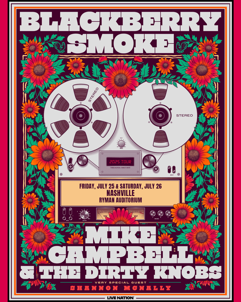Blackberry Smoke // Mike Campbell & The Dirty Knobs // Shannon McNally - Day 1