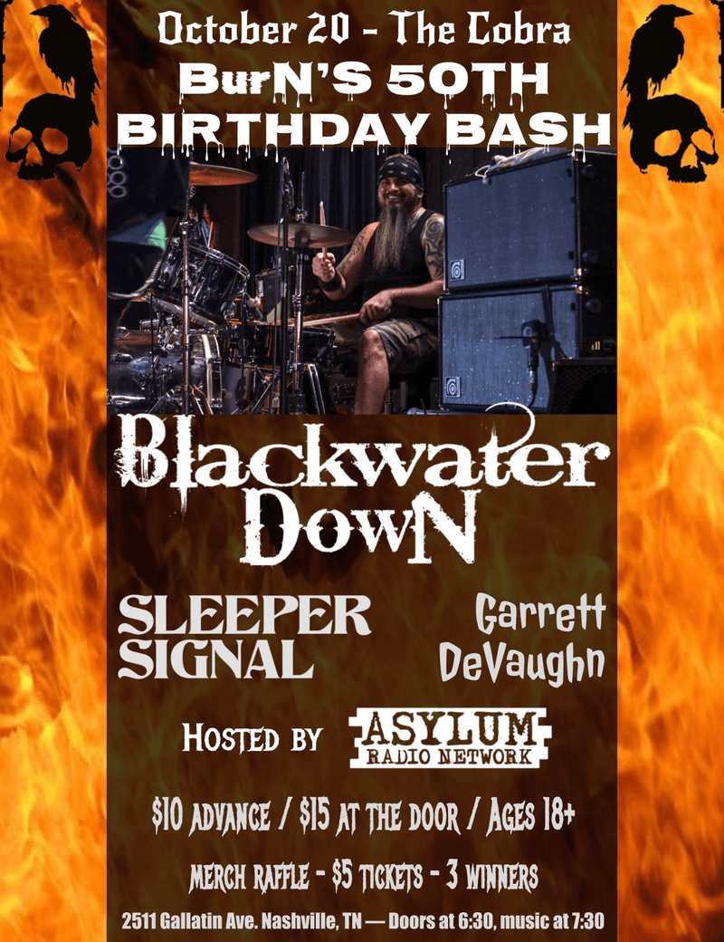 Blackwater Down // Sleeper Signal // Garrett DeVaughn