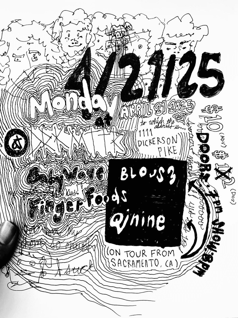 Blous3 // Quinine // Baby Wave // Finger Foods