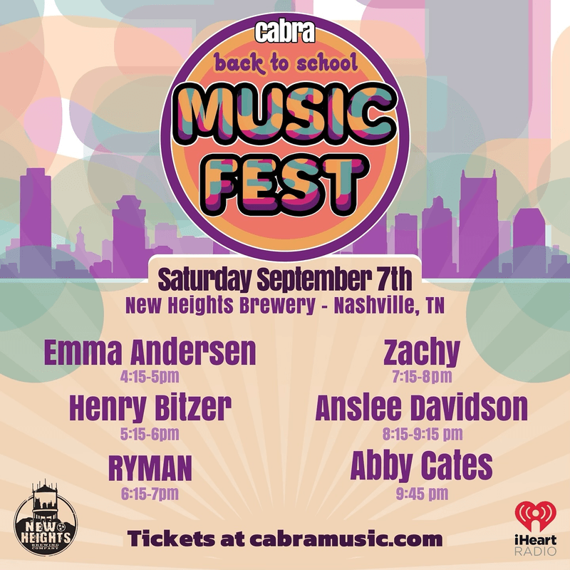 Cabra Music: Back to School Music Fest