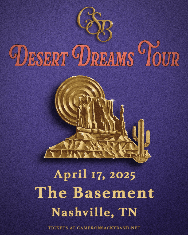Cam Sacky Band: "Desert Dreams" Tour