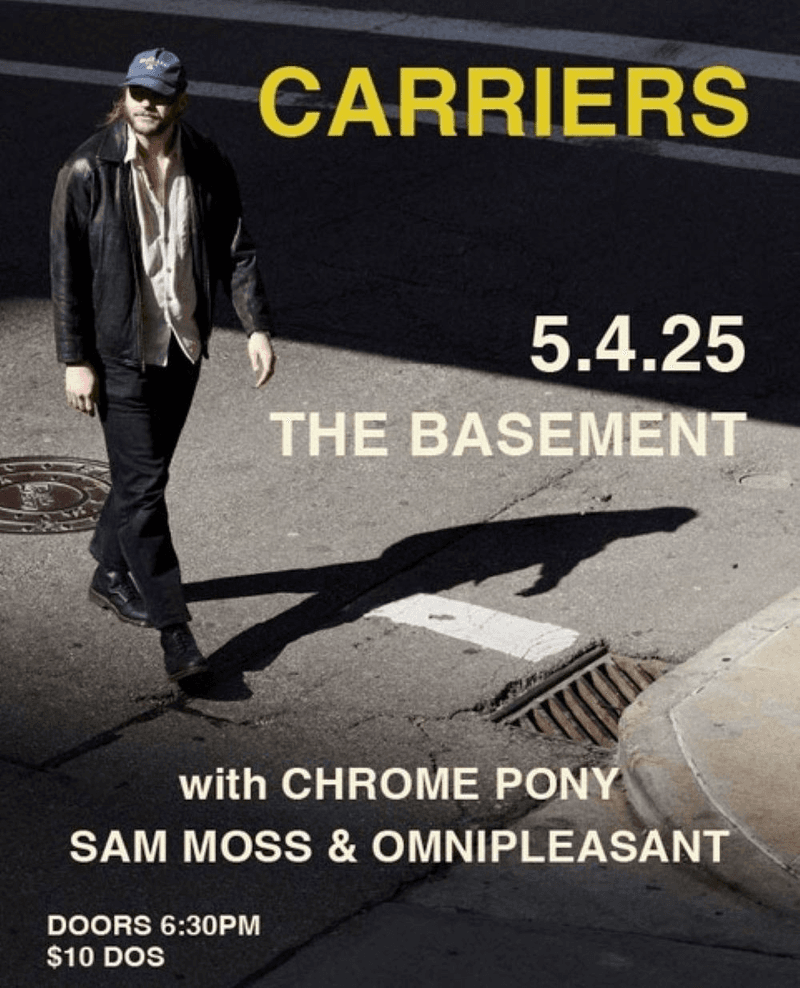 Carriers // Chrome Pony // Sam Moss // Omnipleasant