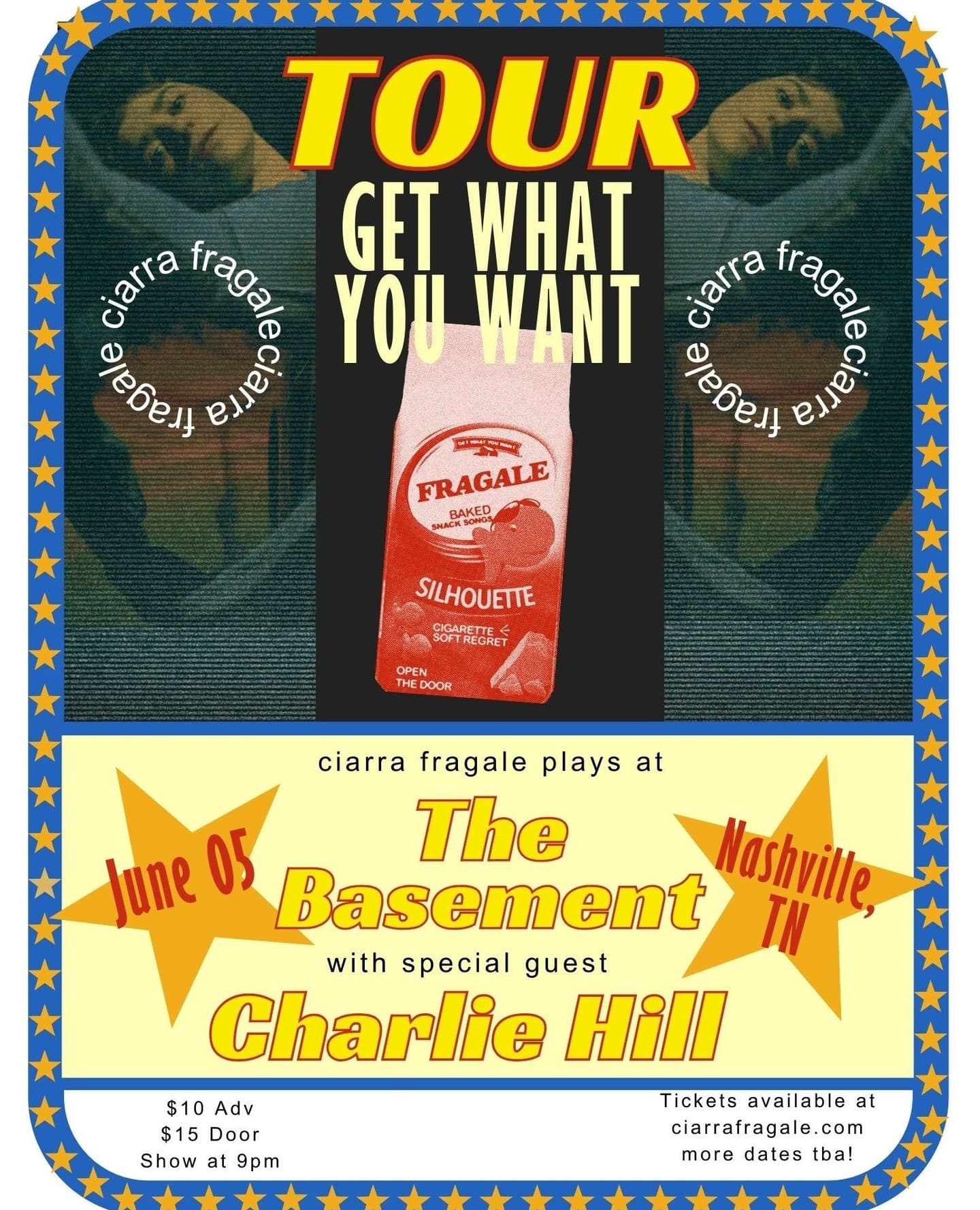 Ciarra Fragale // Charlie Hill - Get What You Want Tour