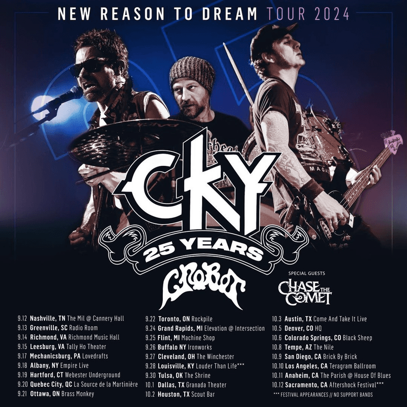 CKY // Crobot // Chase the Comet