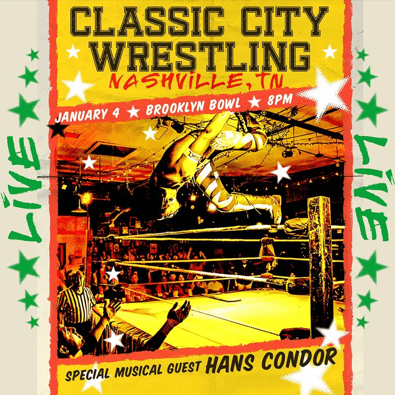 Classic City Wrestling // Hans Condor