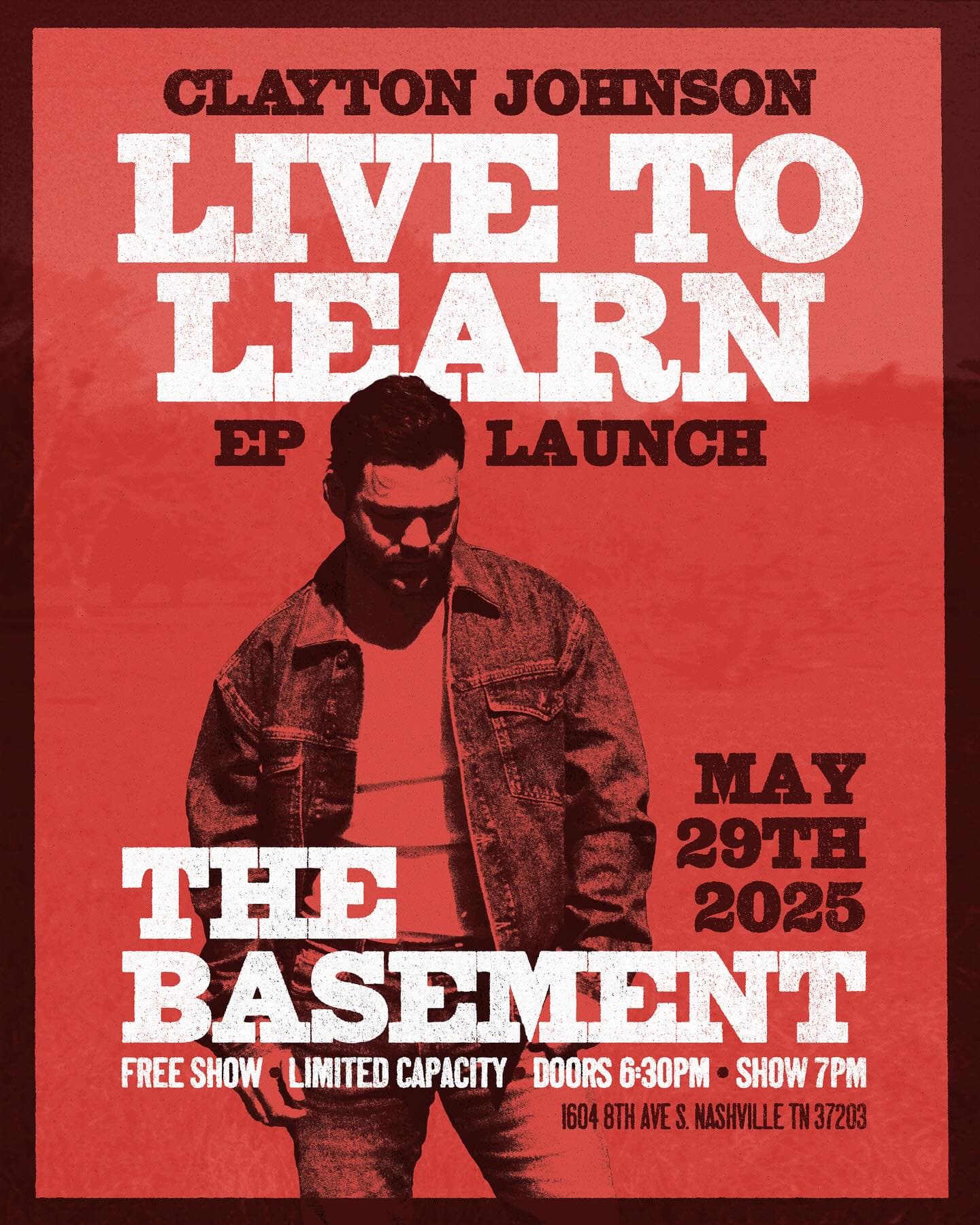 Clayton Johnson - "Live To Learn" EP Launch