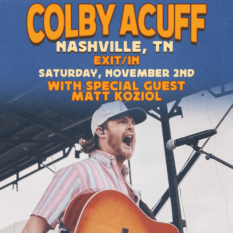 Colby Acuff // Matt Koziol