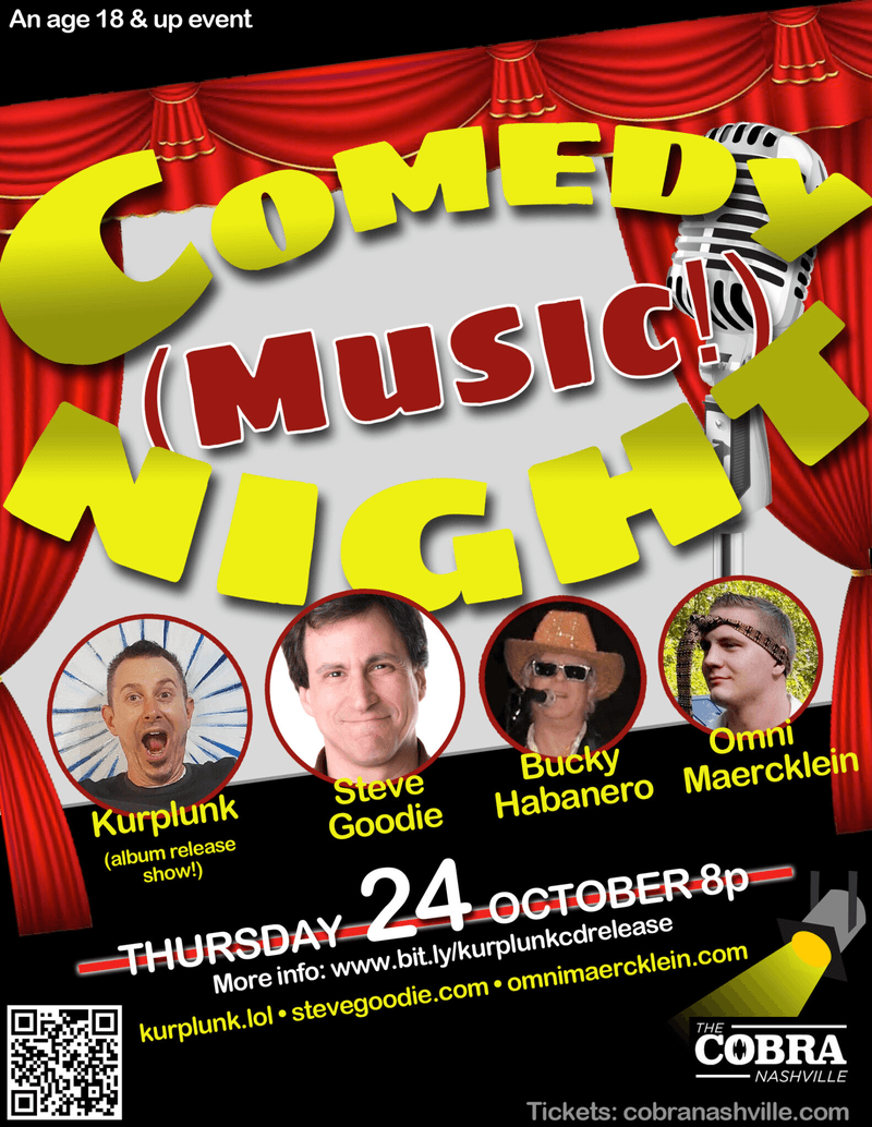 Comedy (Music!) Night