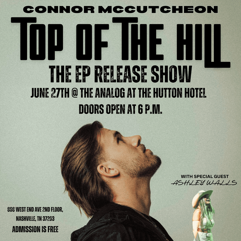 Connor McCutcheon with special guest Ashley Walls