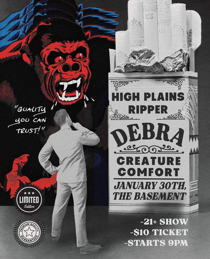 Creature Comfort // Debra // High Plains Ripper