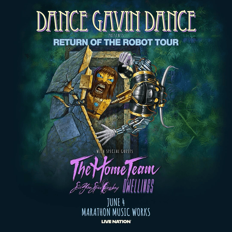Dance Gavin Dance // The Home Team // SeeYouSpaceCowboy // Dwellings