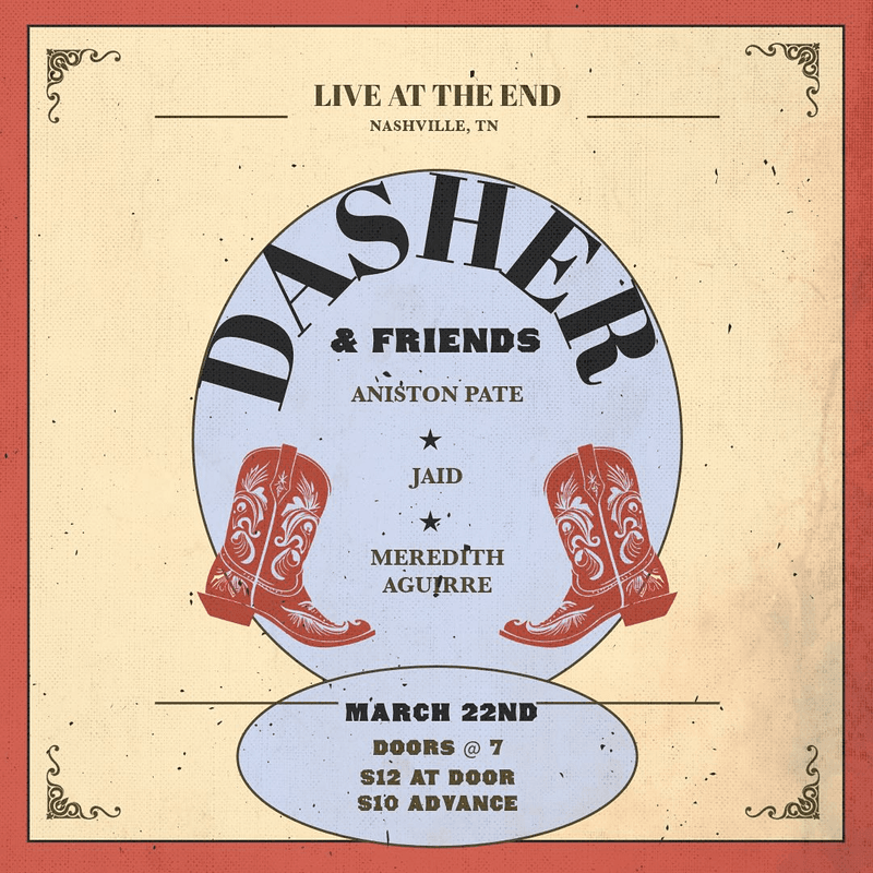 Dasher // Jaid Johnson // Aniston Pate // Meredith Aguirre