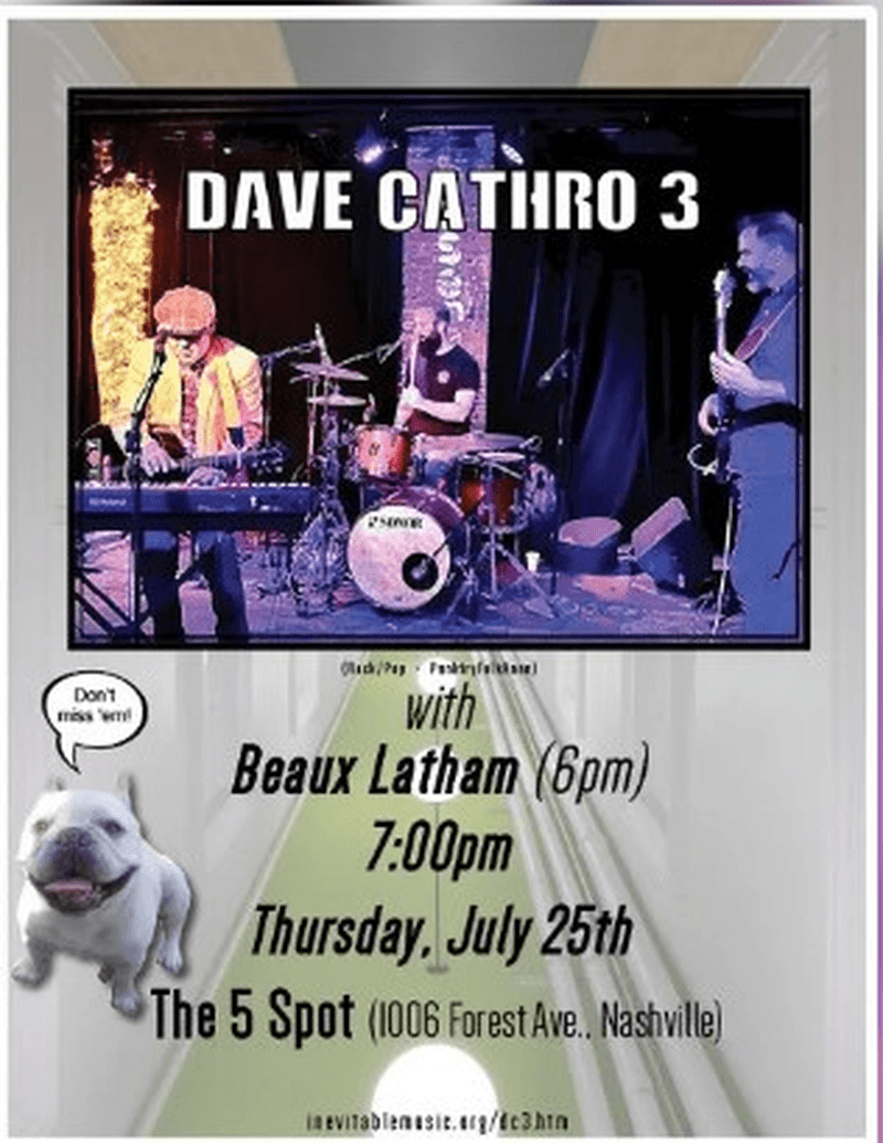 Dave Cathro 3, Beaux Latham