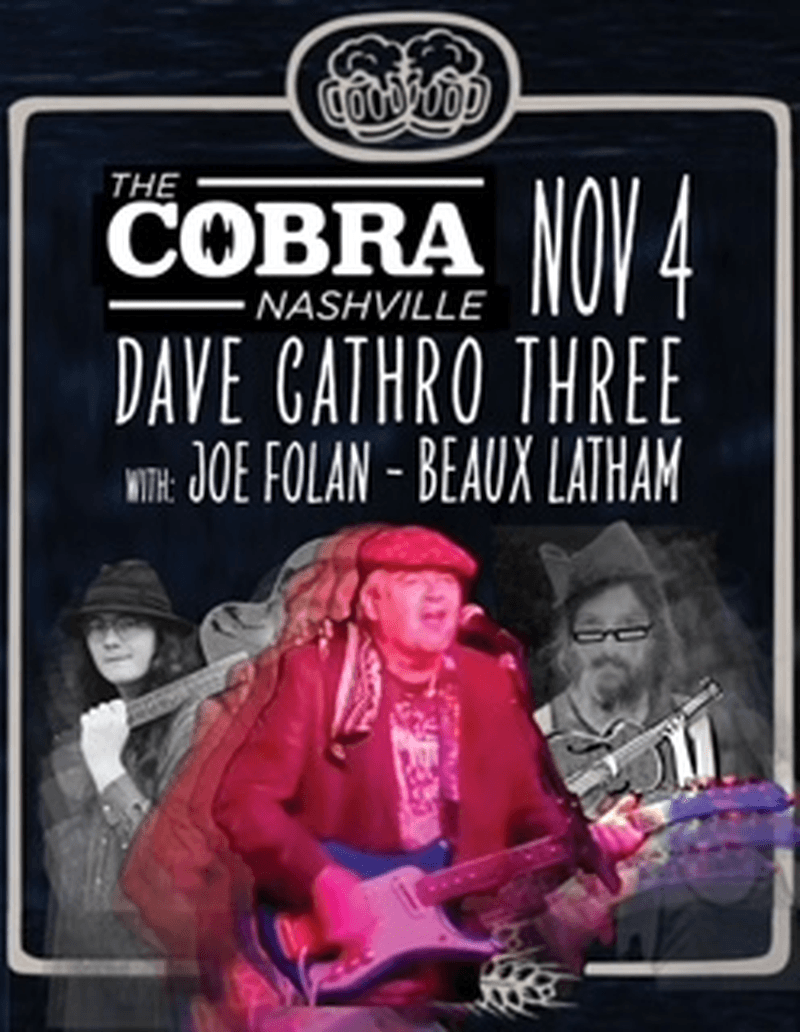 Dave Cathro Three // Joe Folan // Beaux Latham