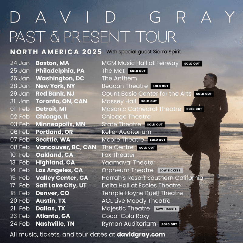 David Gray // Sierra Spirit