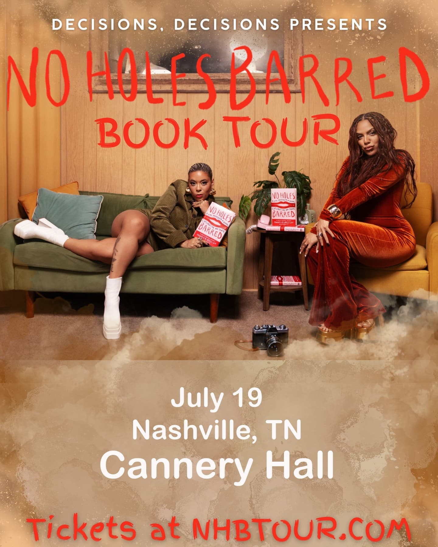 Decisions Decisions Podcast - No Holes Barred Book Tour