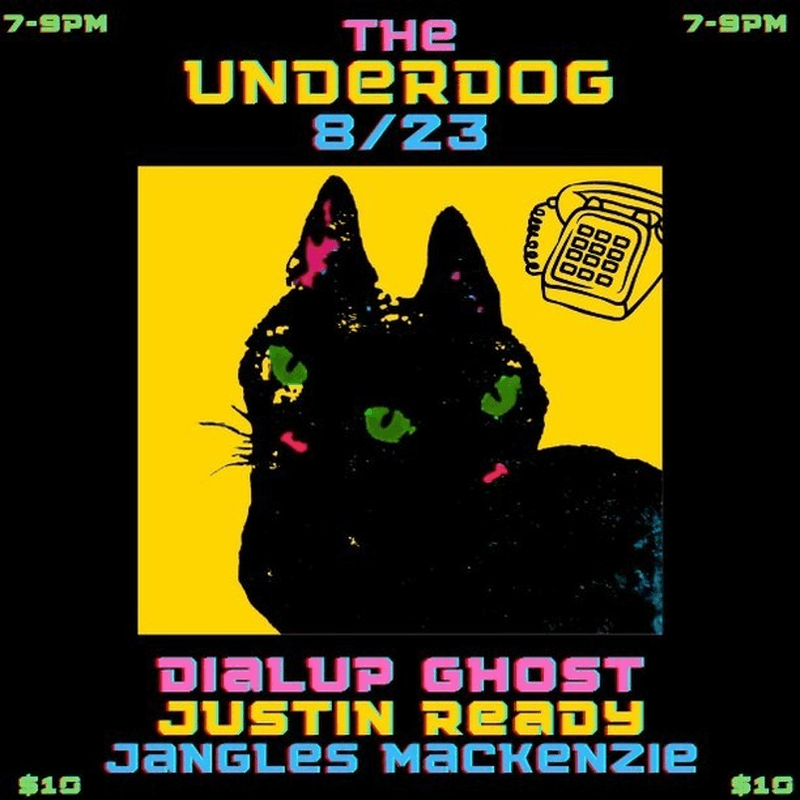 Dialup Ghost // Justin Ready // Jangles Mackenzie