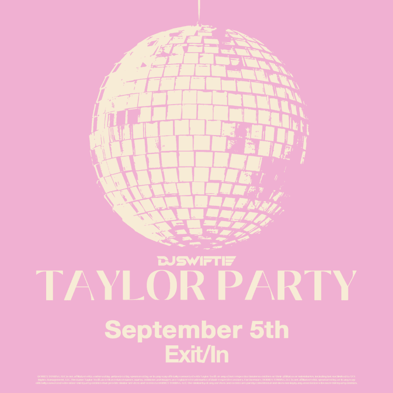 DJ SWIFTIE - TAYLOR PARTY