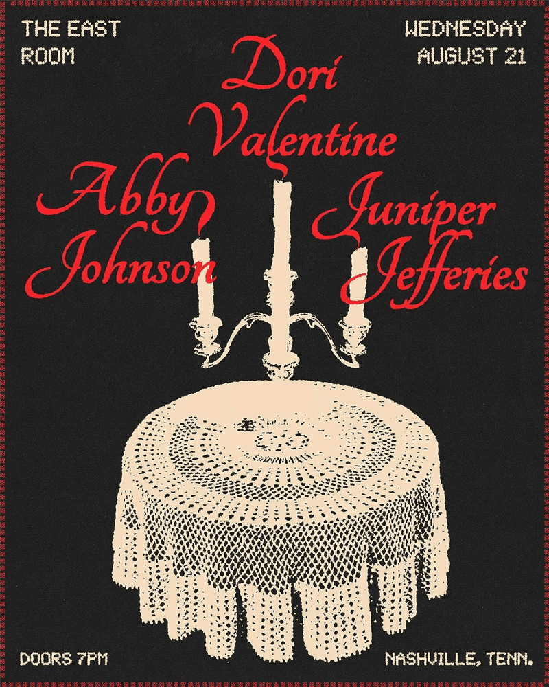 Dori Valentine // Juniper Jefferies // Abby Johnson