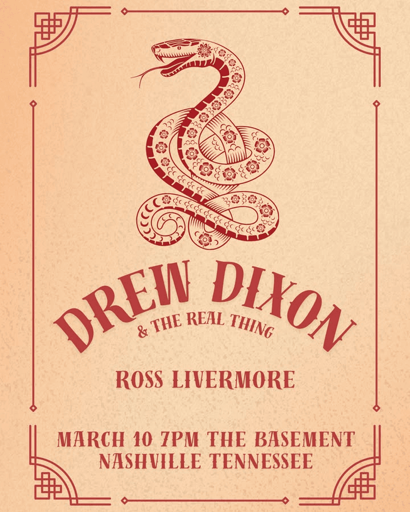 Drew Dixon & The Real Thing // Ross Livermore