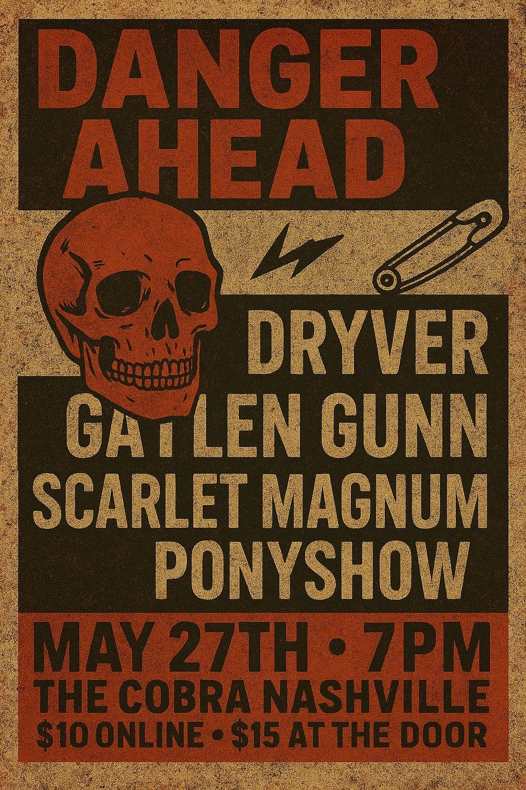 Dryver // Gatlen Gunn // Scarlet Magnum // Ponyshow