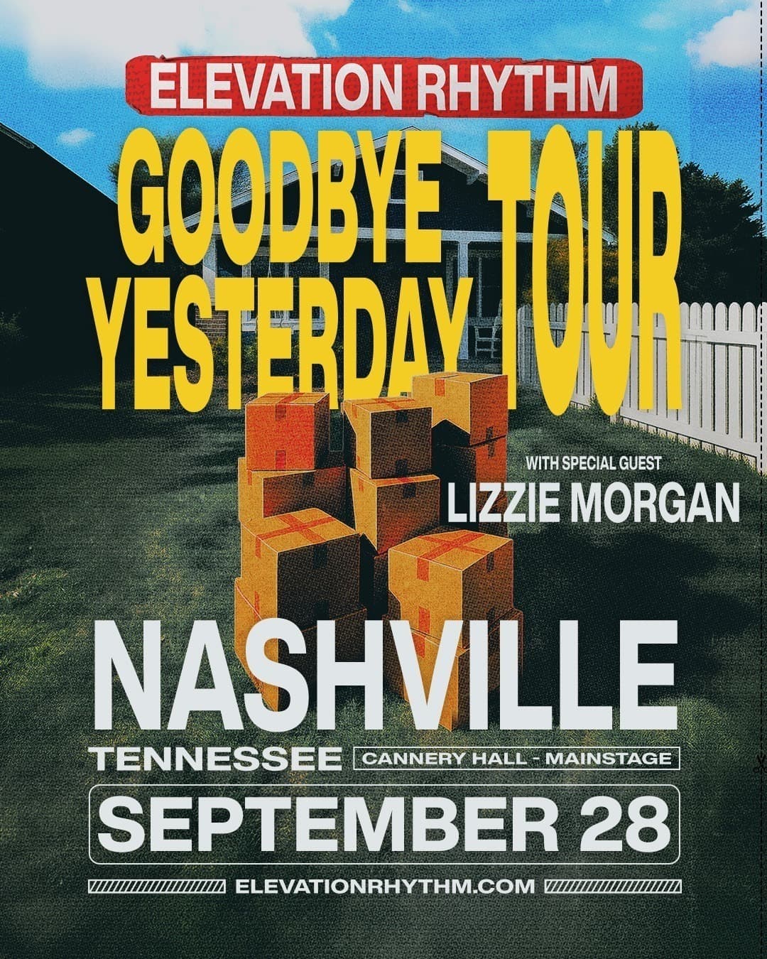 Elevation Rhythm // Lizzie Morgan - Goodbye Yesterday Tour 2025